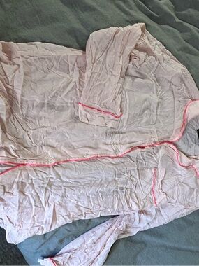 Pure Collection Pale Pink Blouse with pants Stitching maternity